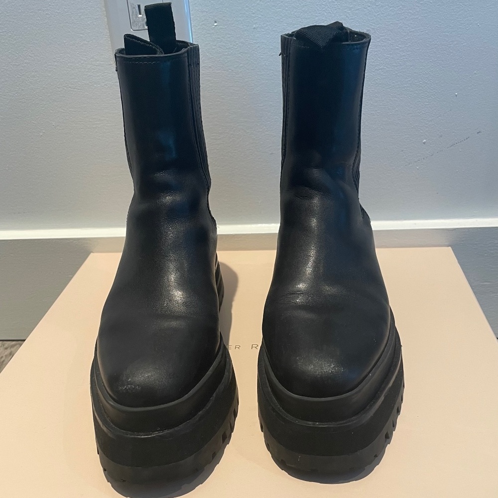 Loeffler Randall Toni Lug Sole Platform Boots